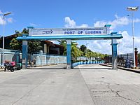 Port of Lucena gate (Dalahican, Lucena, Quezon; 10-09-2022)
