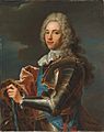 Portrait of François Marie de Broglie, Duke of Broglie, Marshal of France (member of the circle of Hyacinthe Rigaud)