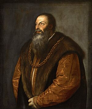 Pietro Aretino, by Titian (Frick Collection)