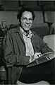 Portrait of Tom Lehrer in c. 1983 (retouched)