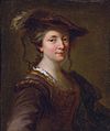 Portrait of a Lady, said to be Louise Julie de Nesle, Comtesse de Mailly by Alexis Grimou