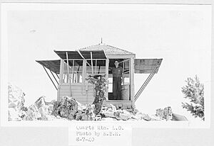 Quartz Mountain Lookout 1940
