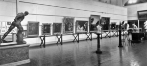 Queensland State Archives 2456 Interior of Queensland Art Gallery Brisbane April 1931