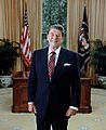 Ronald Reagan 1985 presidential portrait
