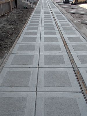 Sidewalk Rail Sidings - Davenport, Iowa