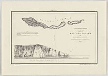 Sketch of Anacapa Island in Santa Barbara Channel - DPLA - 421734bccf268de22c76a2d417703aac
