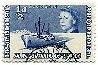 Stamp BAT 1963 0.5p