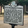 Stax Records, TN historical maker