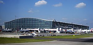 Terminal 5 at London Heathrow Airport, 2008