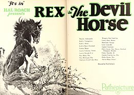 The Devil Horse ad in Motion Picture News, 1926