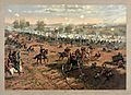 Thure de Thulstrup - L. Prang and Co. - Battle of Gettysburg - Restoration by Adam Cuerden