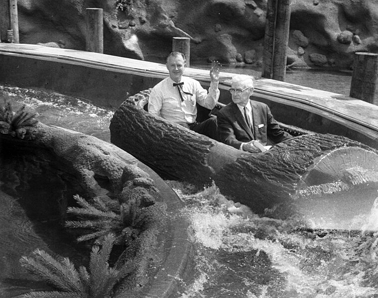 Timber Mountain Log Ride, Knott's Berry Farm, 1969