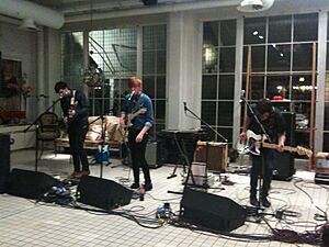 Two door cinema club, Kitsune, bluebird