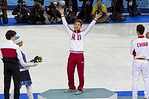 Viktor Ahn in 2014 Winter Olympics