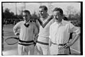 Vincent Richards, Bill Tilden and Bill Johnston at the 1922 Davis Cup