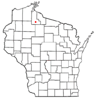 Location of Shanagolden, Wisconsin