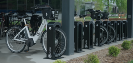 Bicycles at the Walmart office campus
