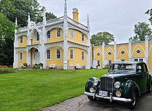 Wedding Cake House in Kennebunk, ME