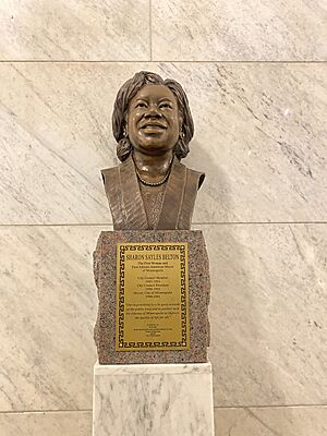 11.17.2023 - Sharon Sayles Belton Bust at Minneapolis City Hall (53432149933)