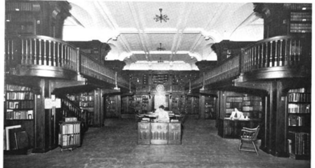 1901 library HorticulturalHall MassAve Boston