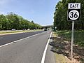 2018-05-25 13 45 22 View east along New Jersey State Route 36 just east of Monmouth County Route 51 (Hope Road) in Eatontown, Monmouth County, New Jersey