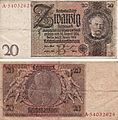 20 Reichsmark, Berlin 22. Januar 1929