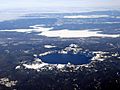 Aerial Crater Lake