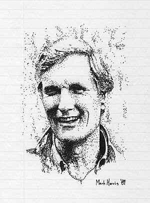Alan Alda drawing