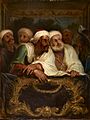 Antoine Coypel - The Moroccan ambassador and his retinue at the Comédie italienne in Paris, February 1682