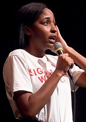 Ayo Edebiri (2018) (cropped)