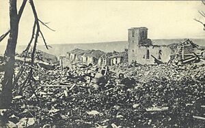 Beaumont - World War I war damage (16100673337)
