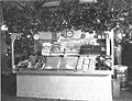 Birds-eye view of a part of the fruit and vegetable section of Center Market 1915