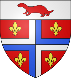 Blason de la ville d'Ébreuil (03)
