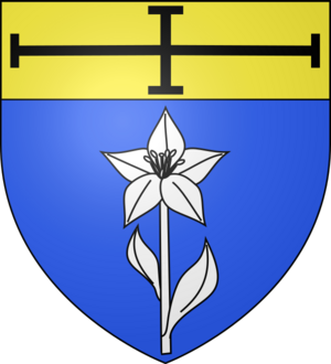 Blason ville fr Loyettes (Ain) (potencée)