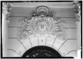 CARVING ABOVE CENTRAL ENTRANCE PORTAL - The Elms, Bellevue Avenue, Newport, Newport County, RI HABS RI,3-NEWP,60-7
