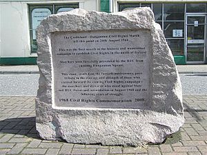 Civil Rights Commemoration, Coalisland - geograph.org.uk - 1413288