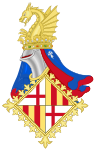 Coat of Arms of Barcelona (One Hundred Hall)