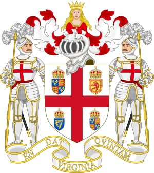 Coat of arms of the Virginia Company.svg