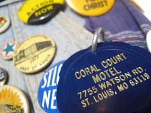 Coral Court key tag