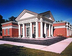 The Cornelius branch of the Public Library of Charlotte and Mecklenburg County