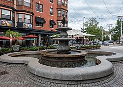 DePasquale Plaza is the heart of Federal Hill