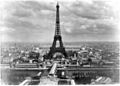 Eiffel tower at Exposition Universelle, Paris, 1889