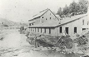Elkin Valley Woolen Mill 1877