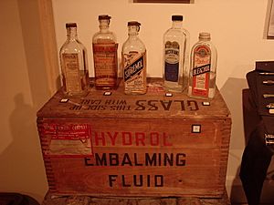 Embalming fluid