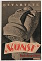 Entartete Kunst. Ausstellungsführer. Reichspropagandaleitung, Amtsleitung Kultur 1937. Heft. Degenerate art. Exhibition guide cover. "Der neue Mensch" by Otto Freundlich. df dat 0005888