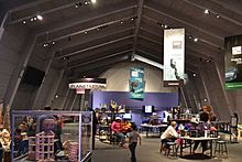 Exhibit hall at Lawrence Hall of Science 2