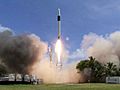 Falcon 1 Flight 4 liftoff