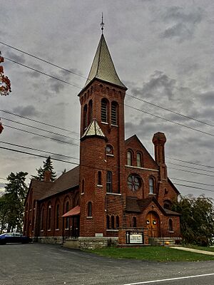 First Baptist Church of Clarence aka Hunt's Corners Baptist Church, Clarence, New York - 20201015