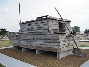 Flatboat Replica Mud Island Memphis TN 01