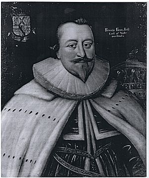 Francis Fane, first Earl of Westmorland, in coronation robes, 2 February 1625 or 26, (24 x 27 inches)